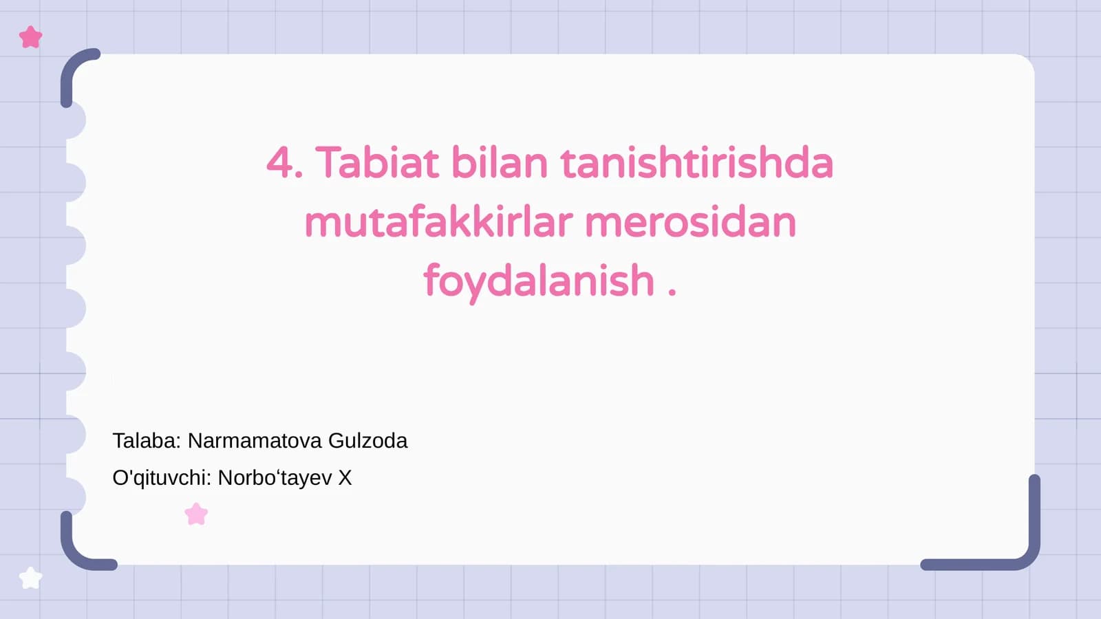 Tabiat va tafakkur