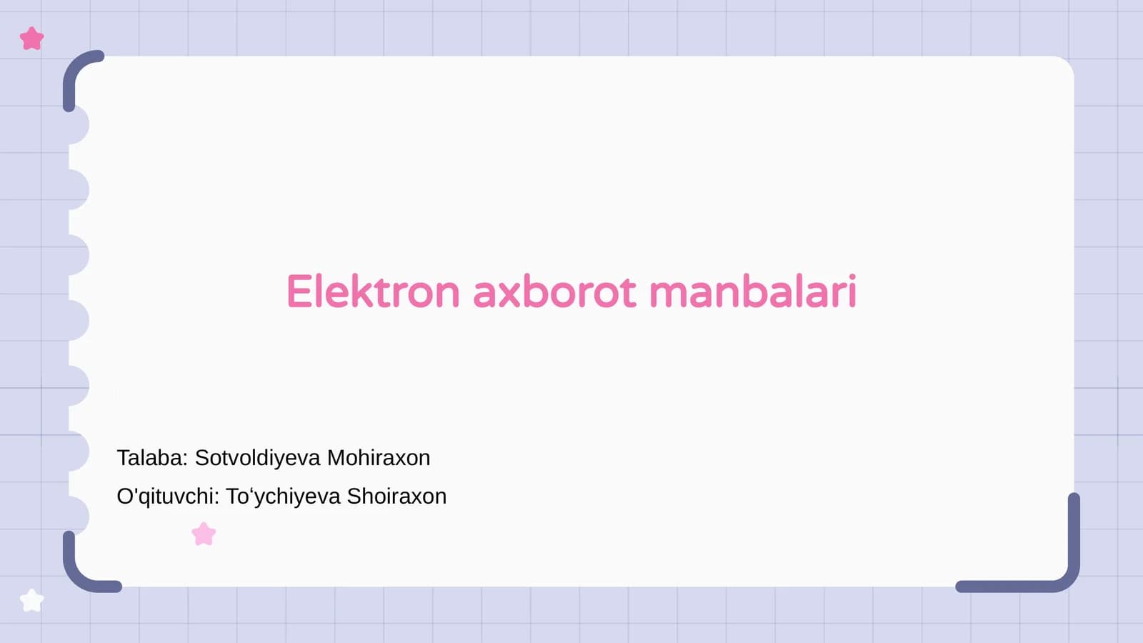 Elektron axborot manbalari