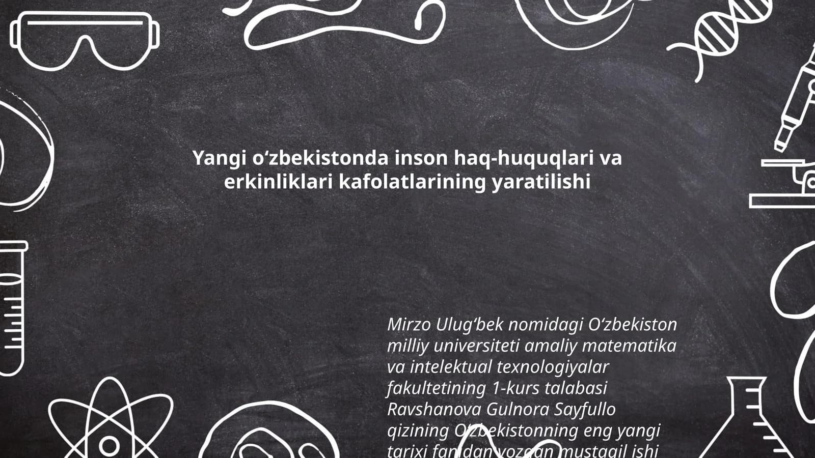 Oʻzbekistonning Inson Haq-huquqlari va Erkinliklari Tarixi