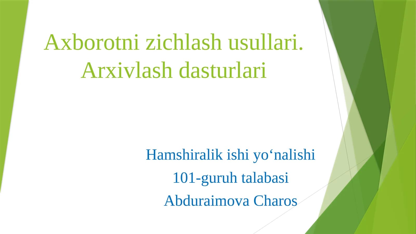 Arxivlash dasturlari