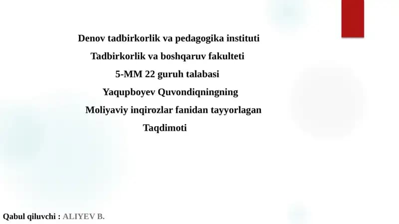 Moliyaviy-iqtisodiy inqirozlar