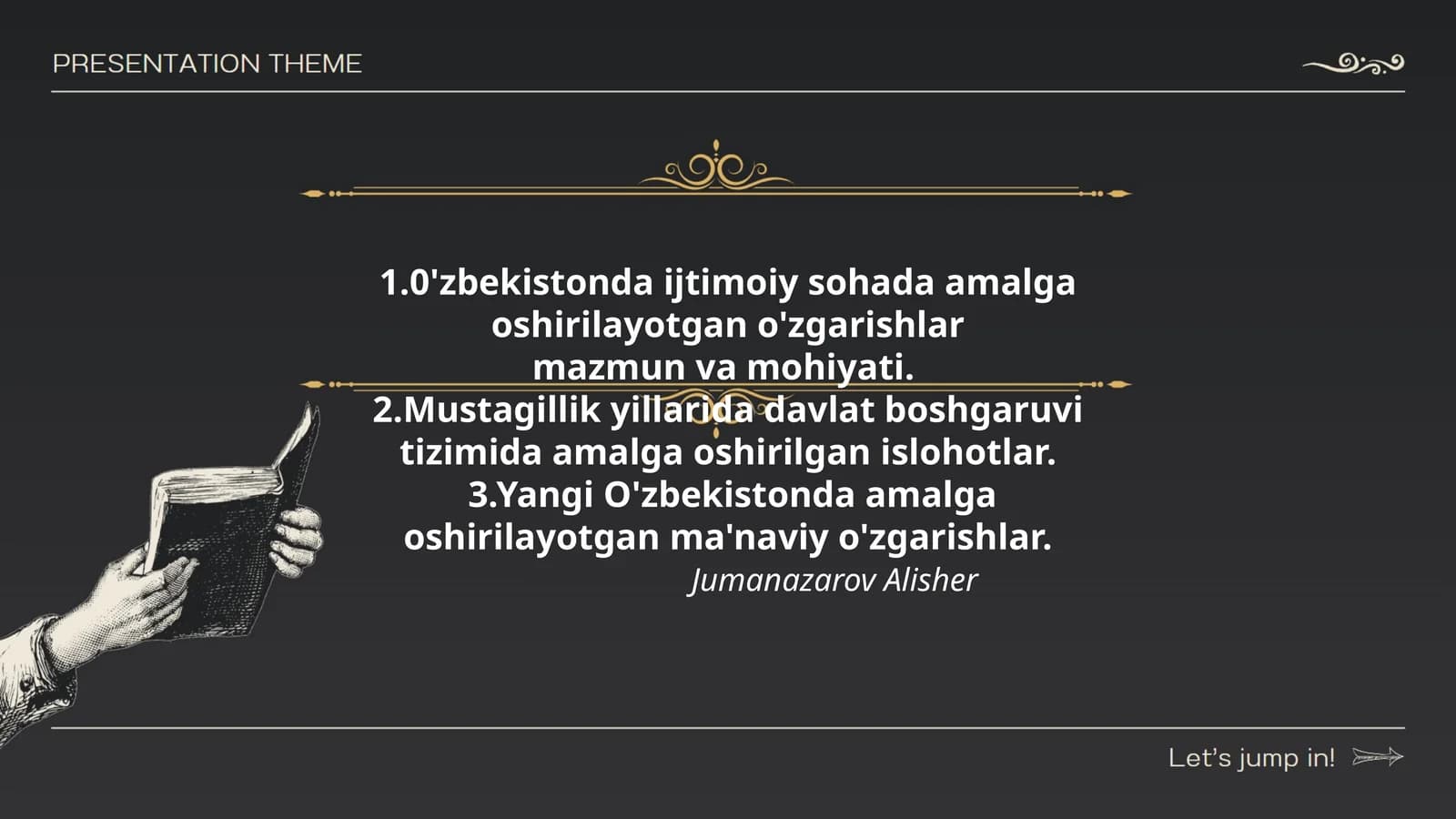 Jumanazarov Alisher