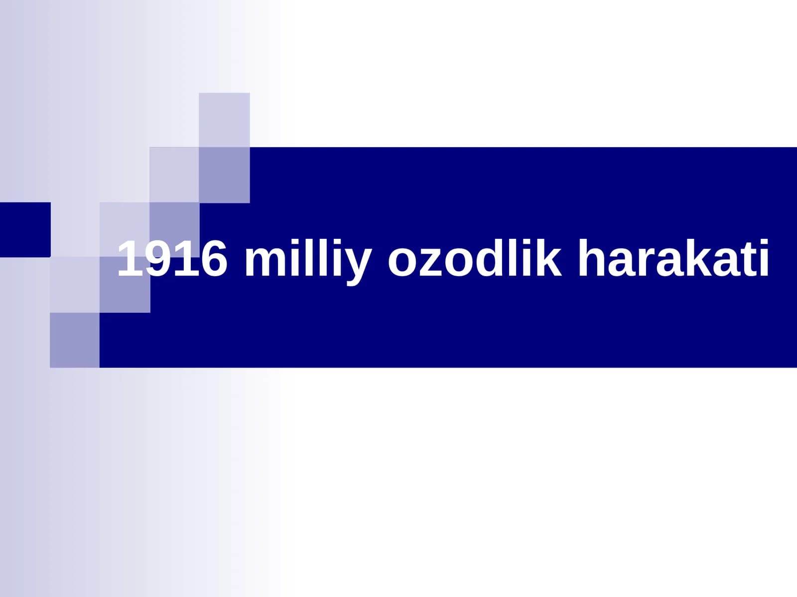1916-yil milliy ozodlik harakati