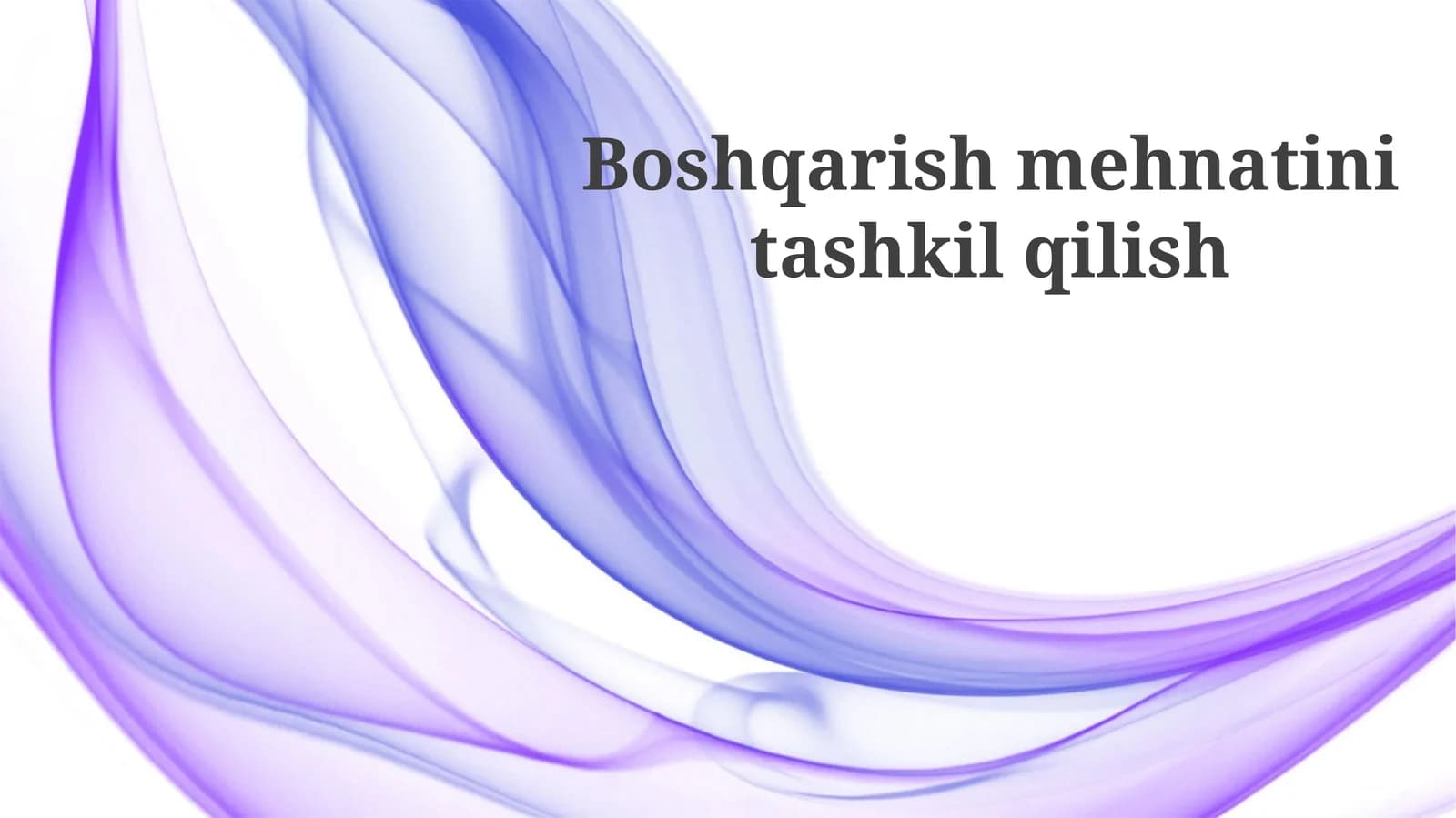Rahbariyat uslublari
