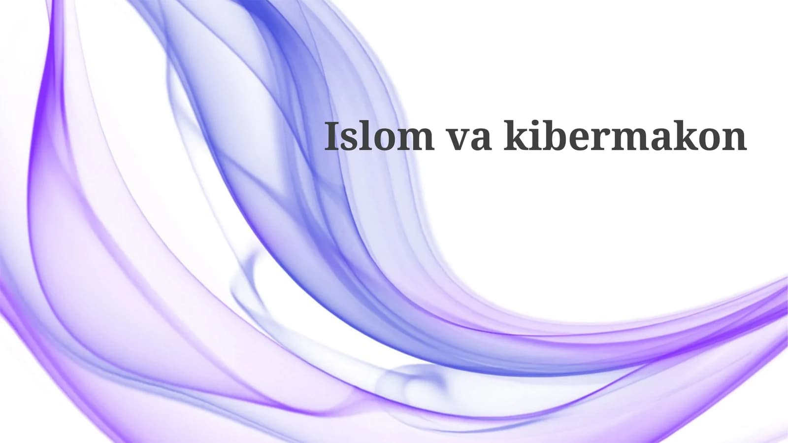 Islomvakibermakon