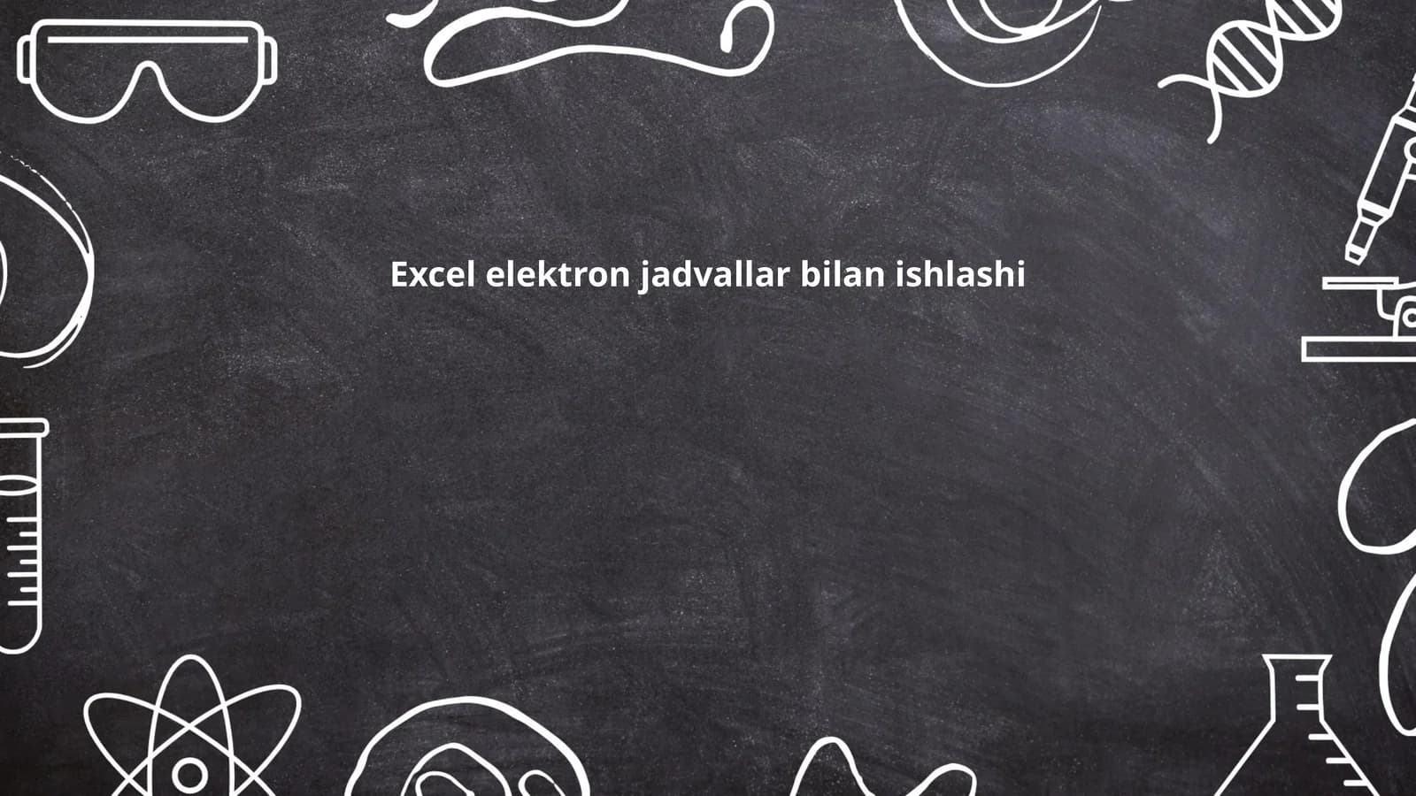 Formulalar va Funksiyalar