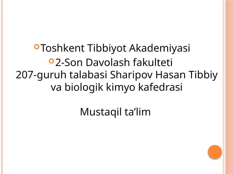 Diareya va qabziyatning dorivo sitalarining tashqi ta'siri mexanizmi