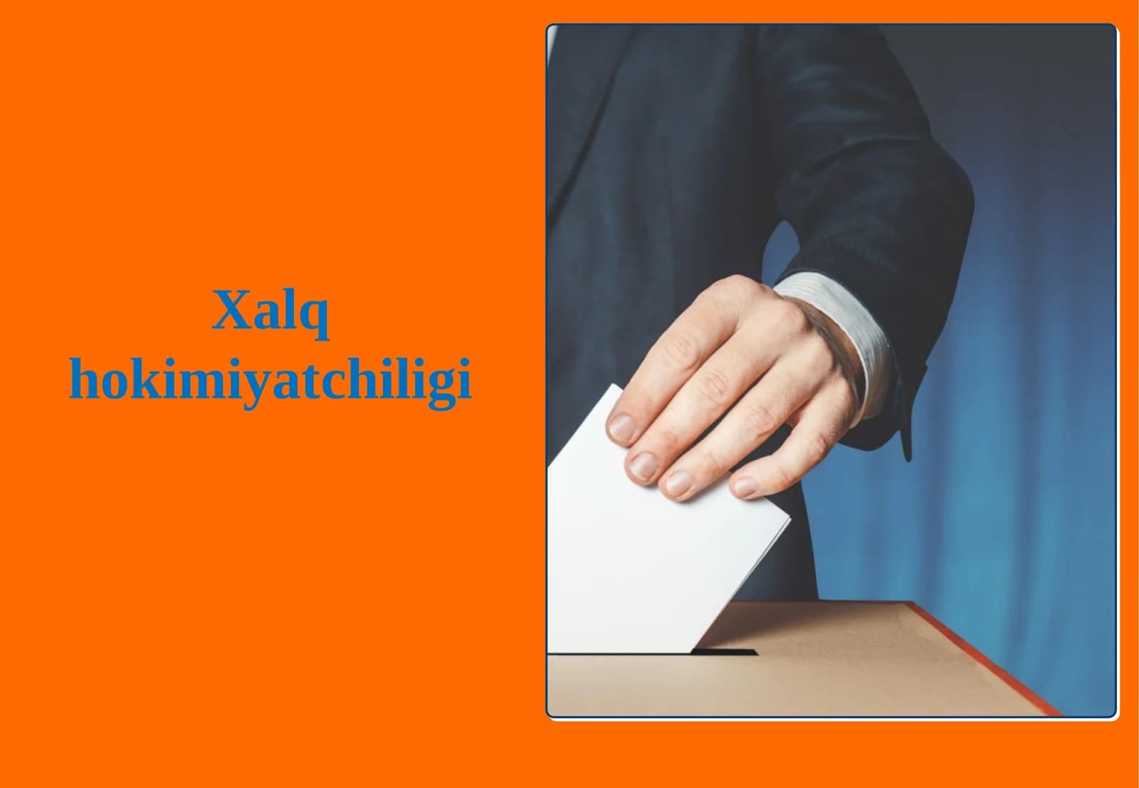 Xalq hokimiyatchiligi