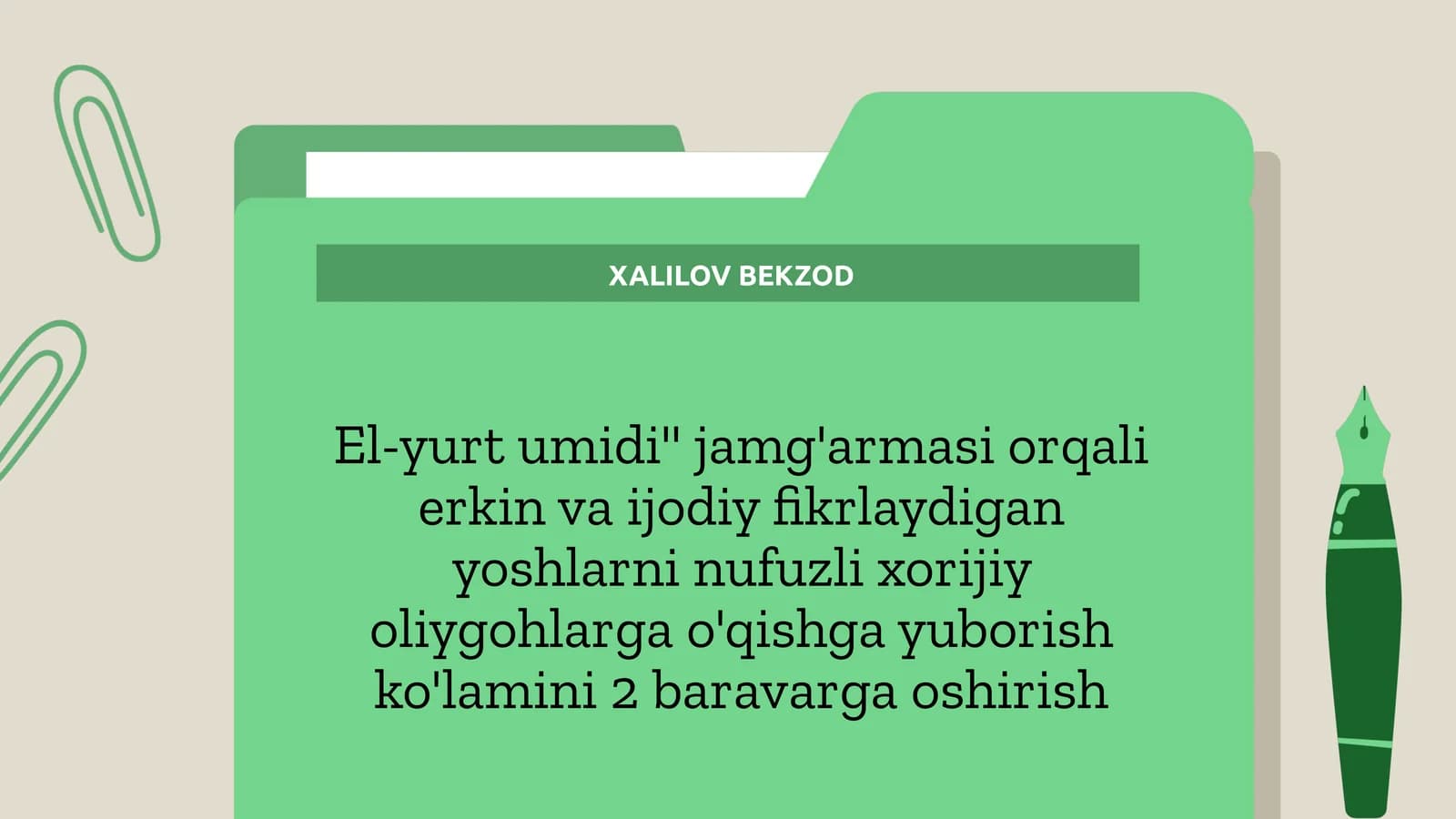 "El-yurt umidi" jamg'armasi