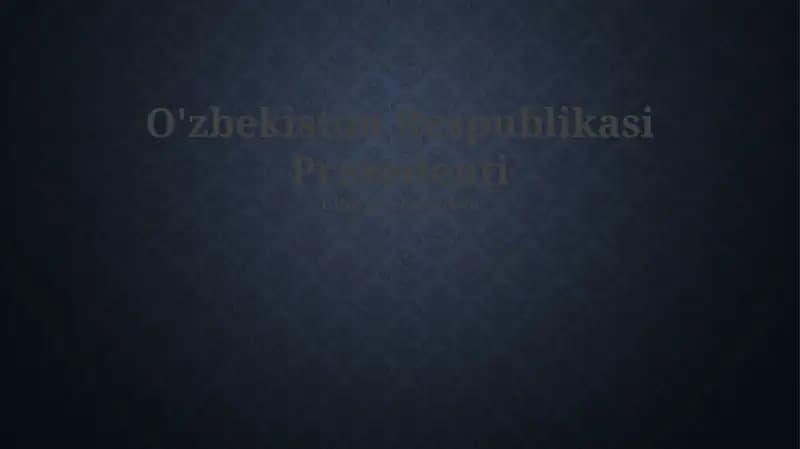 Mudofaa va xavfsizlik masalalari