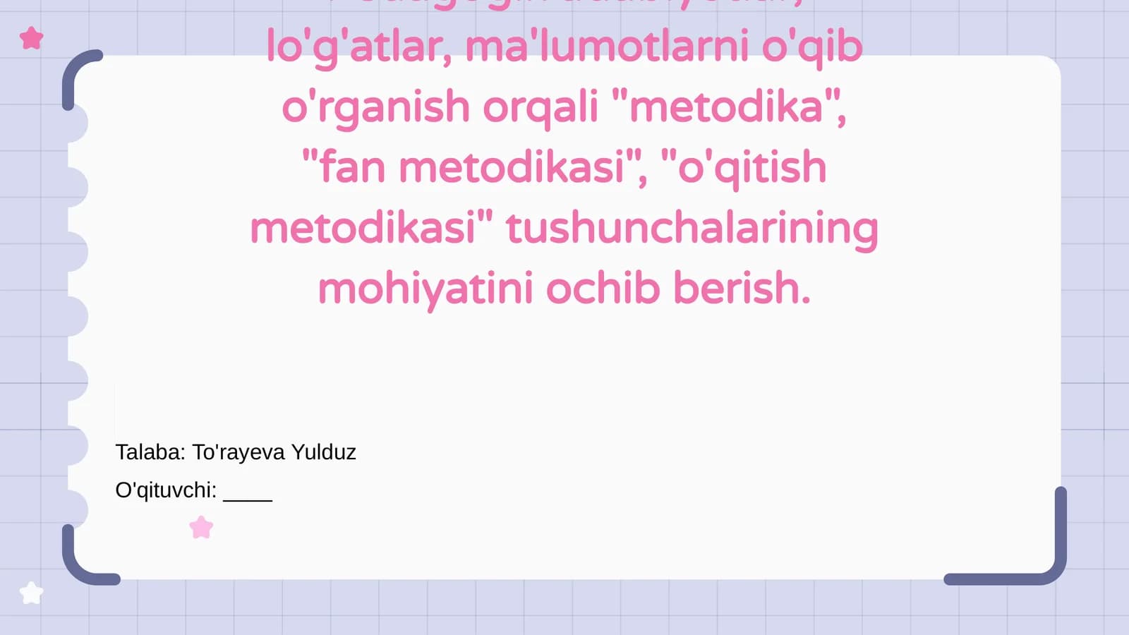 Pedagogik adabiyotlar va ularning roli