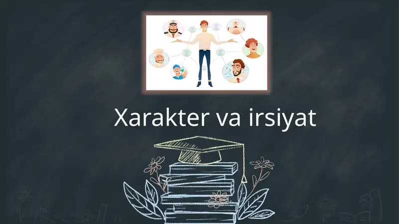Xarakter va irsiyat SLAYD