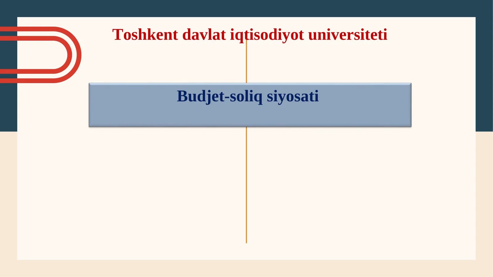 Budjet-soliq siyosati
