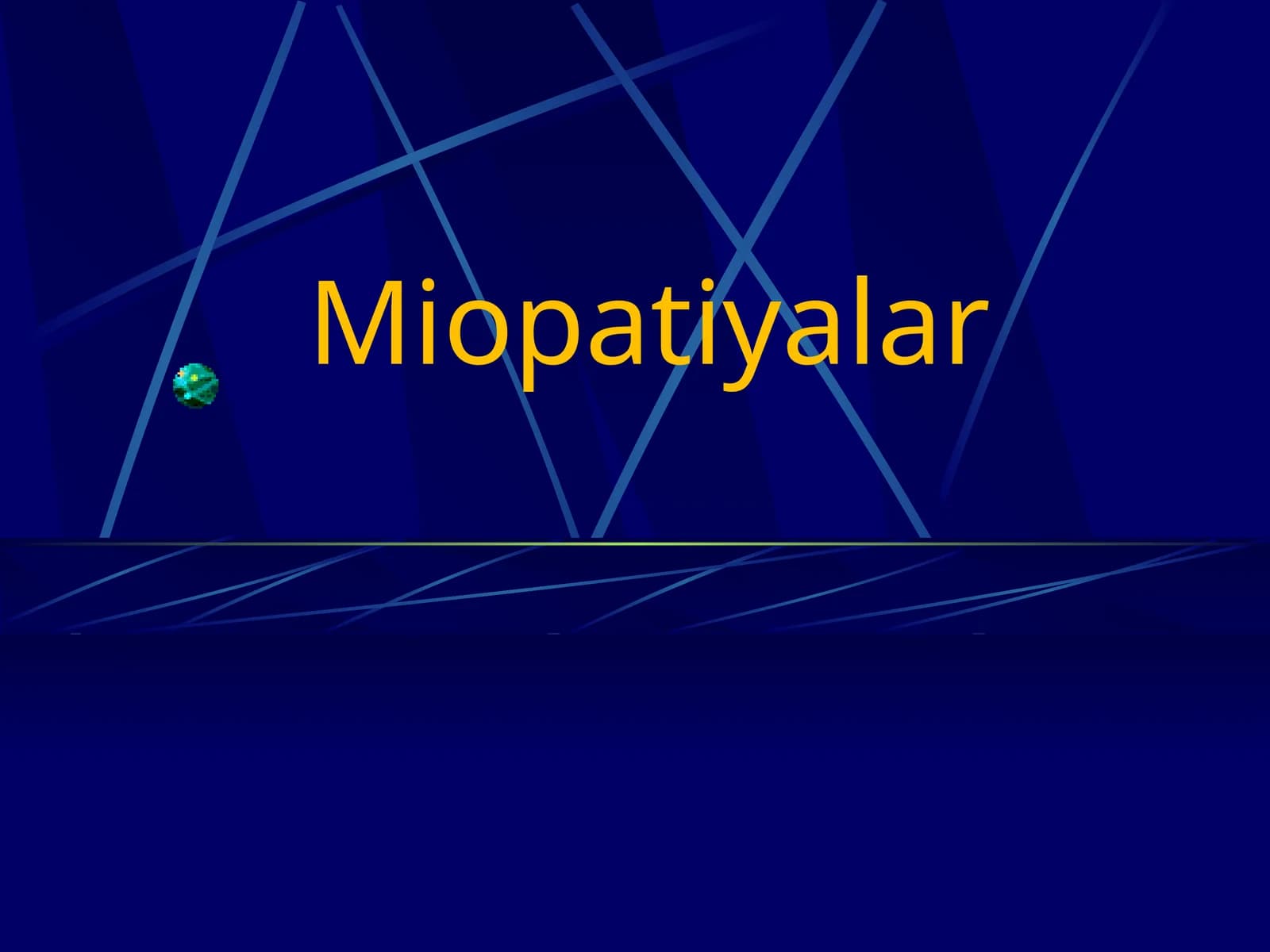Miopatiyalar