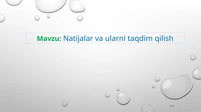 Ilmiy tadqiqotlarni nashr etish zarurati va uning mohiyati