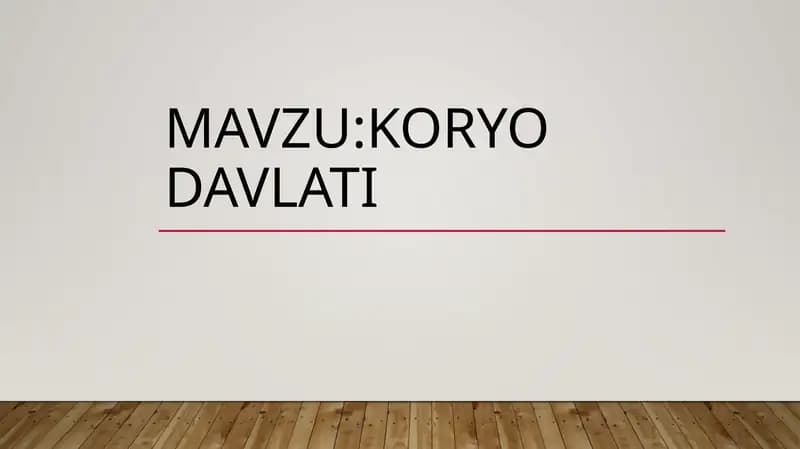 Koryo Davlati