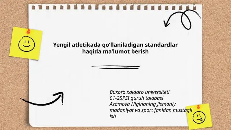 Yengil atletika standardlari