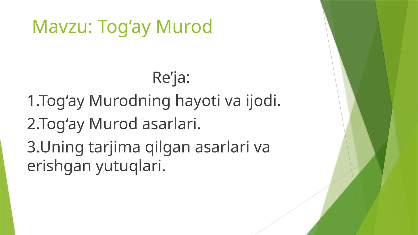 Tog‘ay Murod