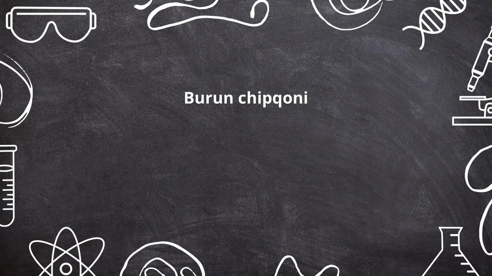 Burun chipqoni