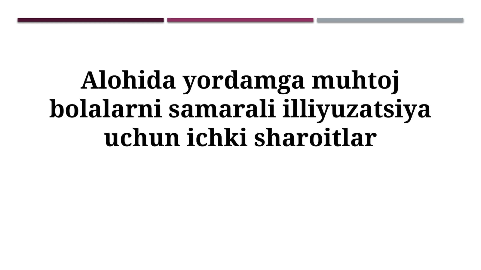 Bolalar bilan ishlash metodikasi va texnologiyalari