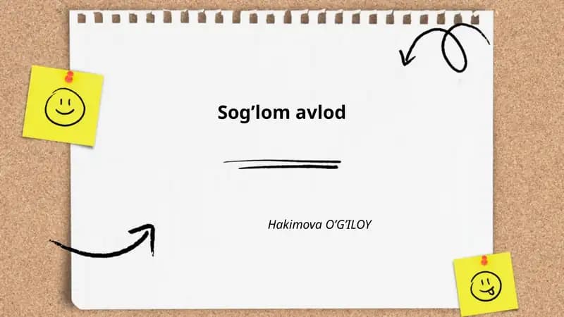 Sogʻlom turmush tarzi