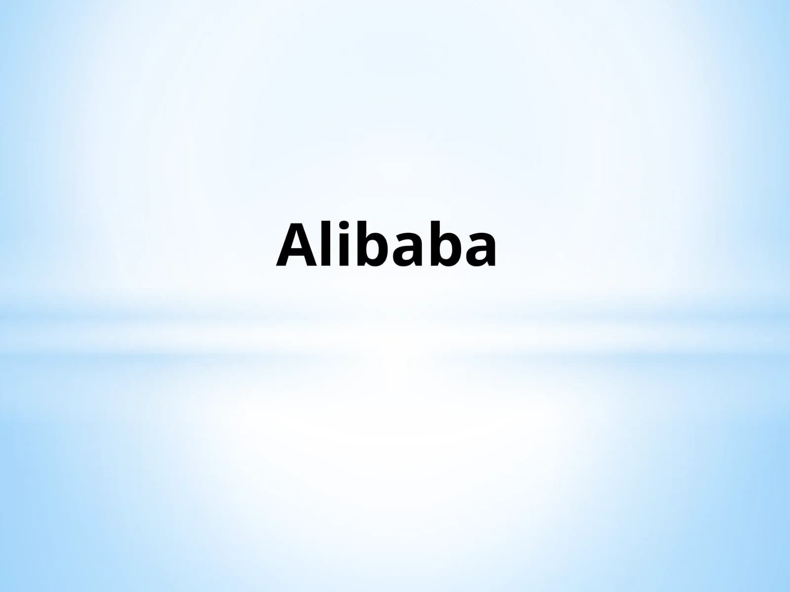 Alibaba Alibaba