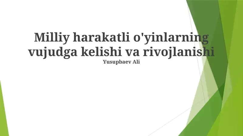 Dastlabki Mobil Oʻyinlar