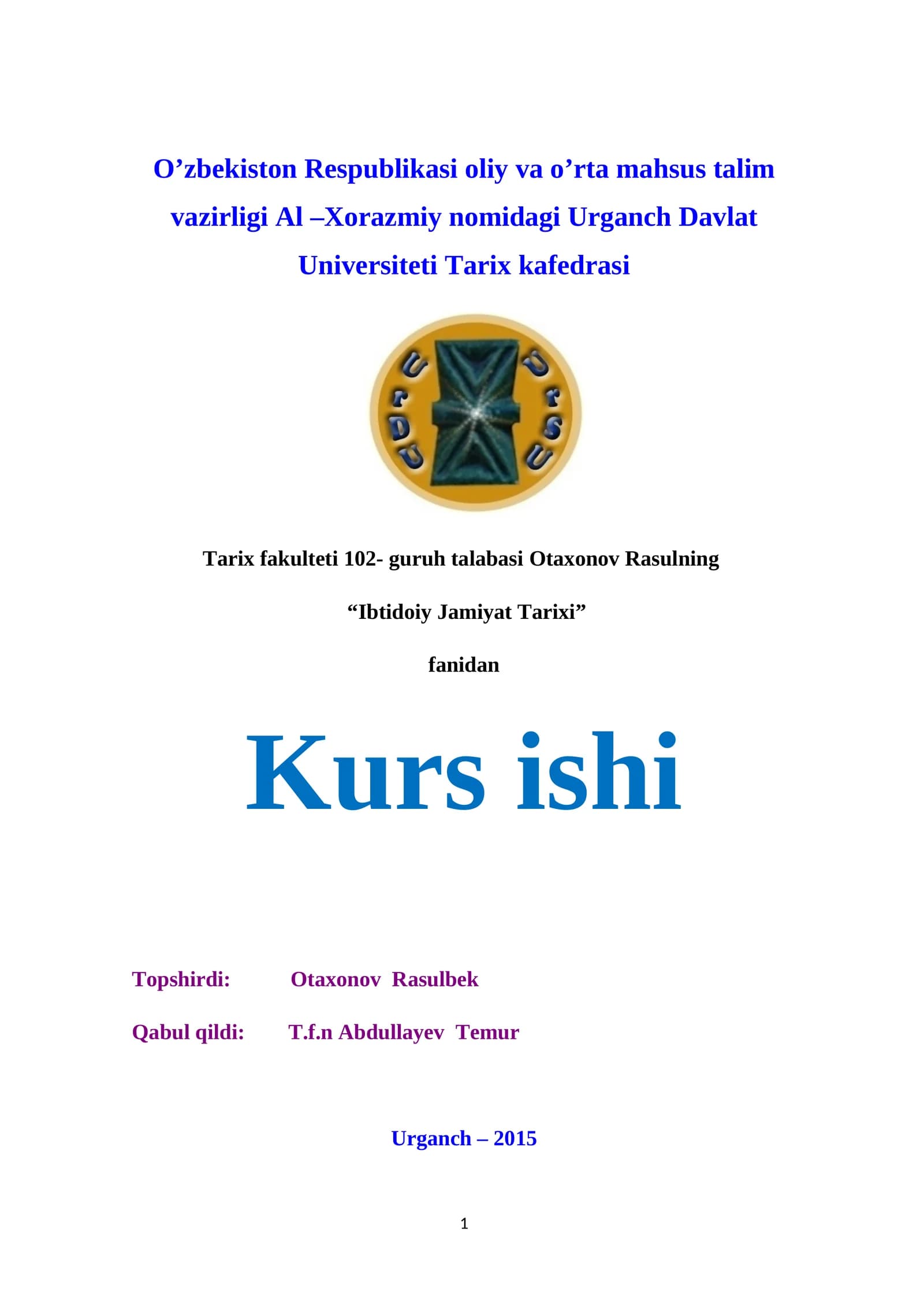 Joytun madaniyati tavsifi