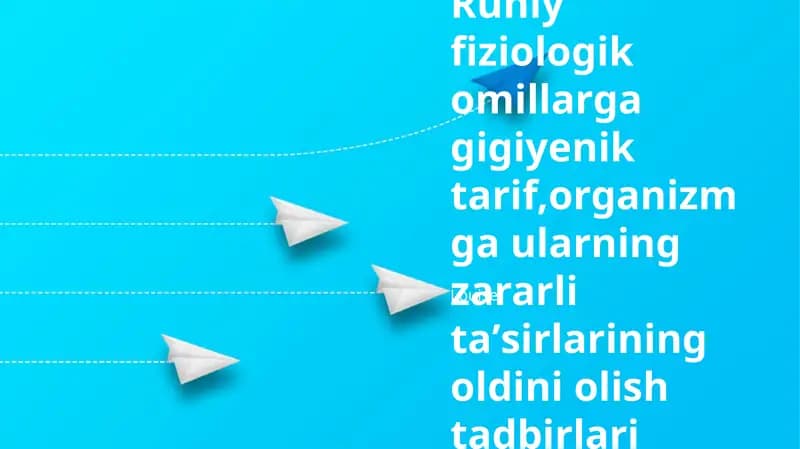 Fiziologik Omillar