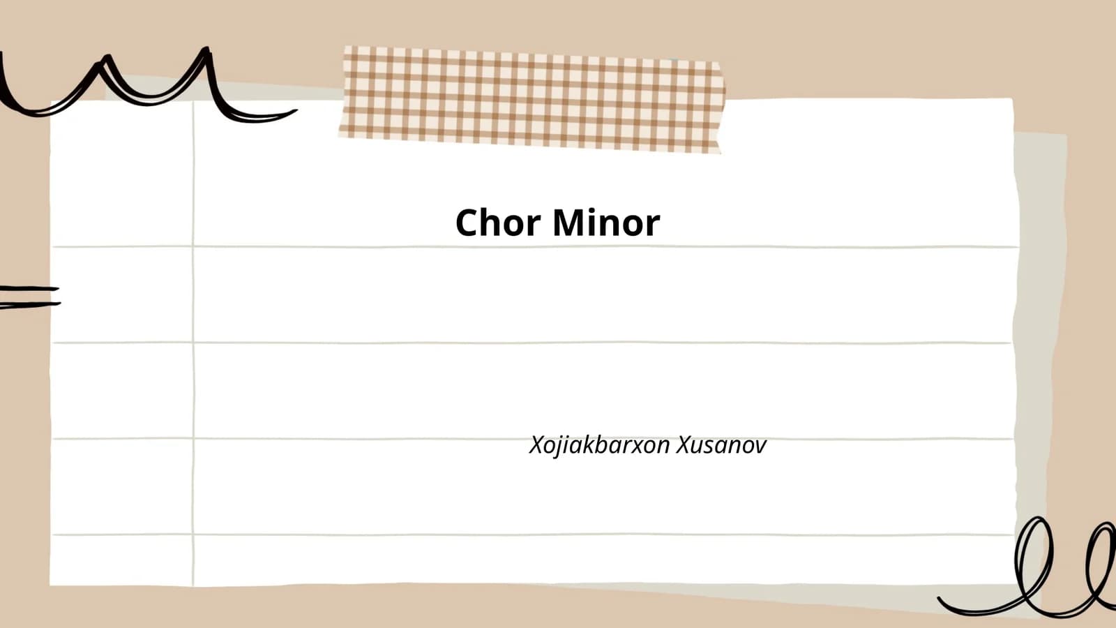 Chor Minor
