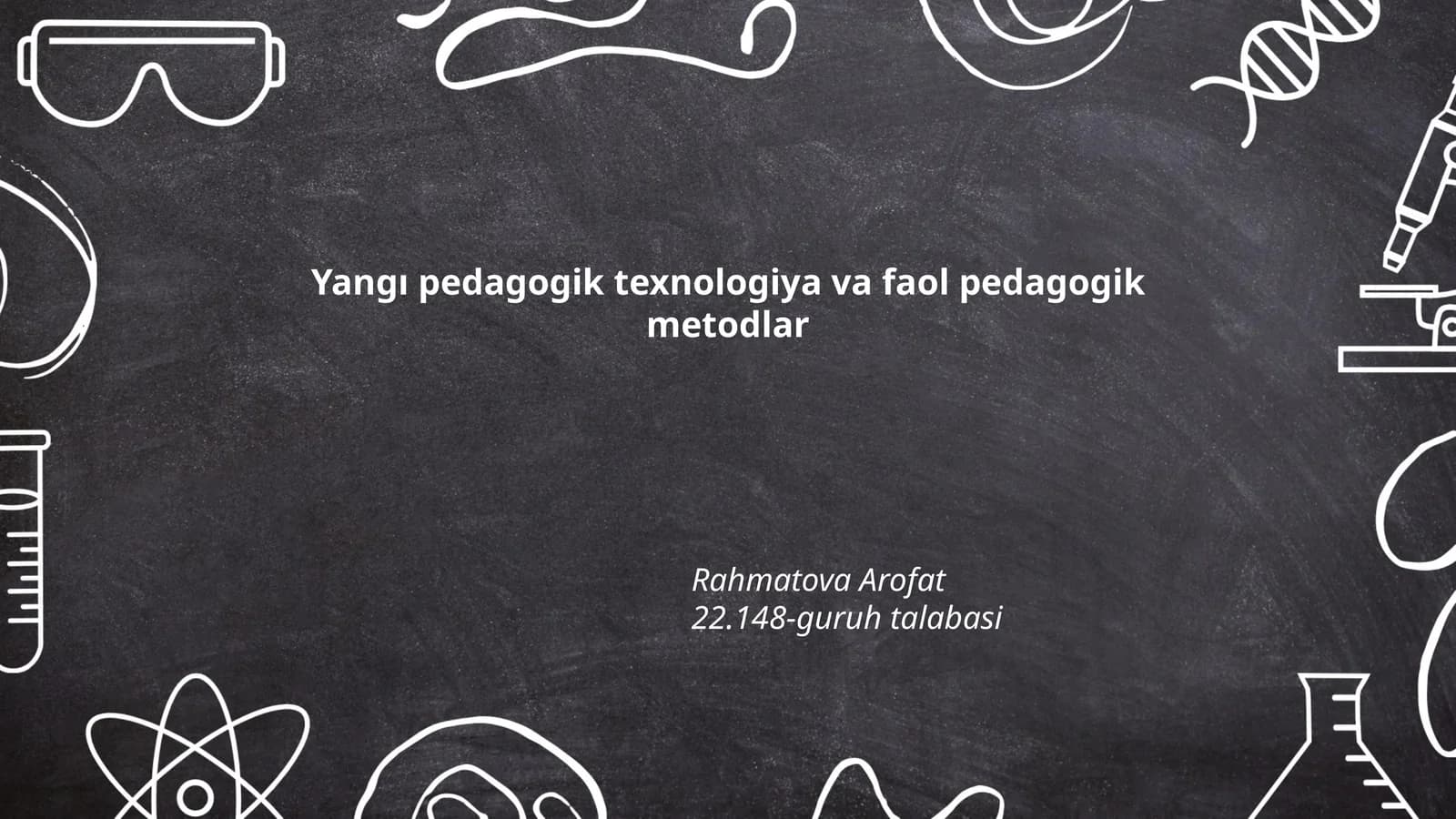 Yangı pedagogik texnologiya va faol pedagogik metodlar