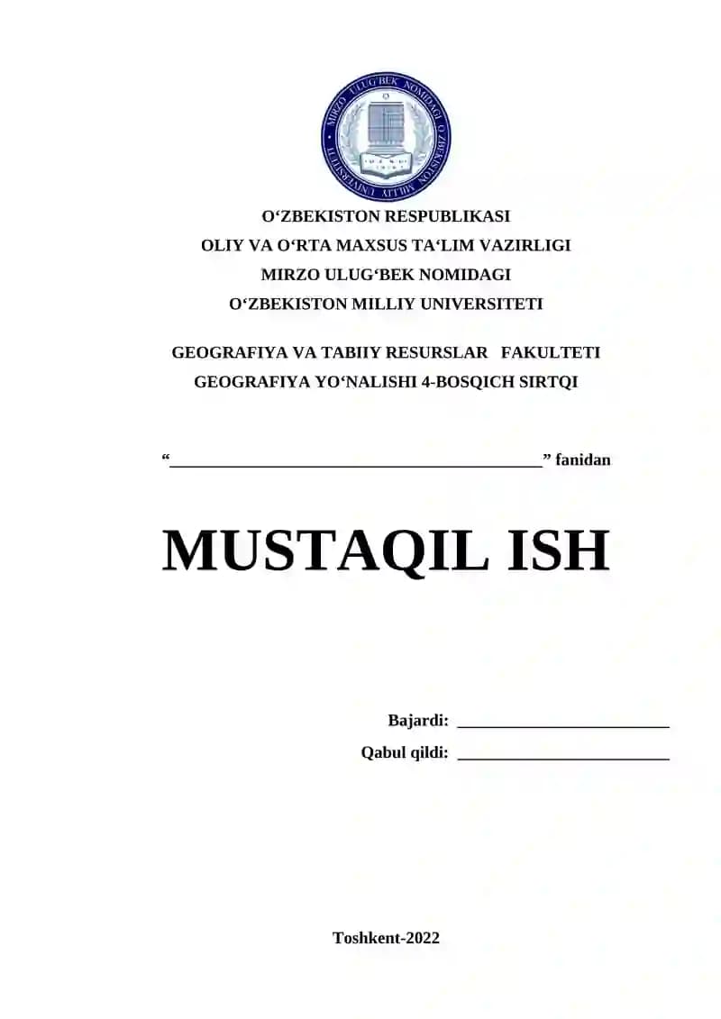 TABIAT KOMPONENTLARI