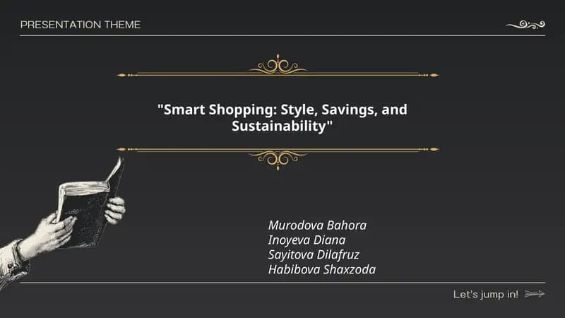 Smart Shopping: Style, Savings, and Sustainability