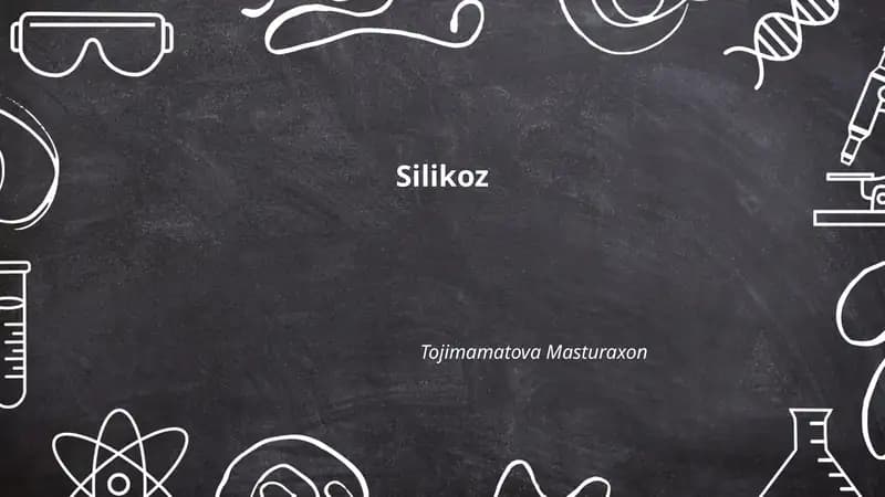Silikoz