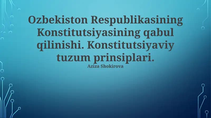Konstitutsiyaviy Tuzum