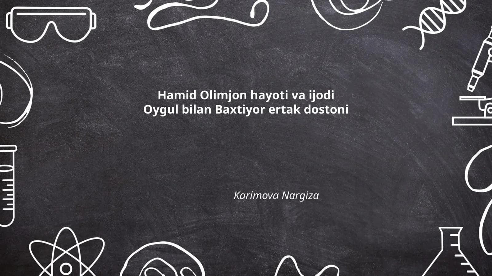 Hamid Olimjon hayoti va ijodi