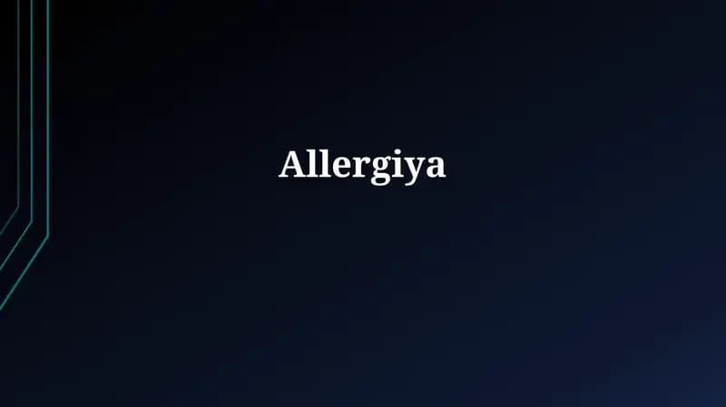 Allergiya