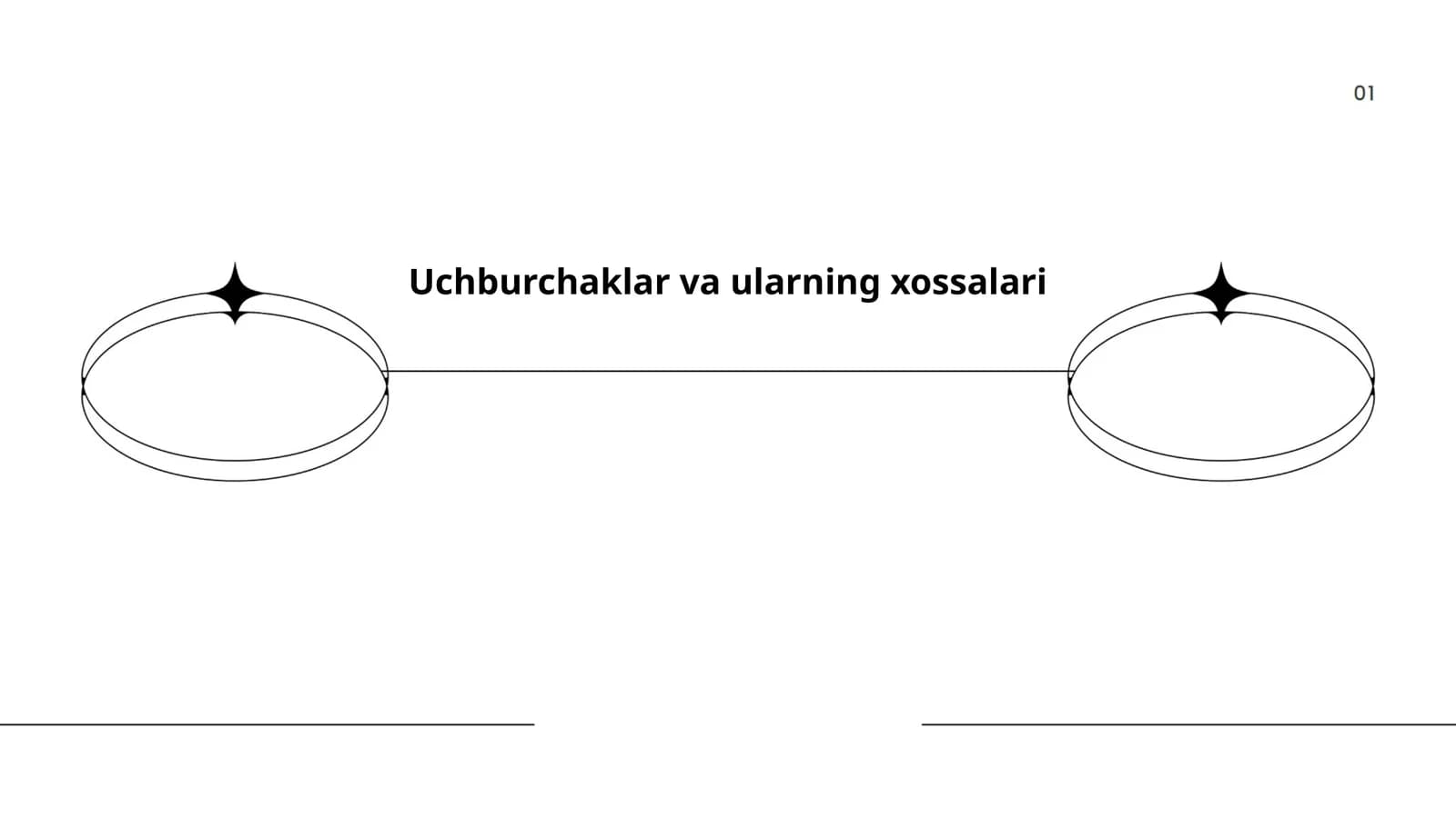 Uchburchaklar va ularning xossalari