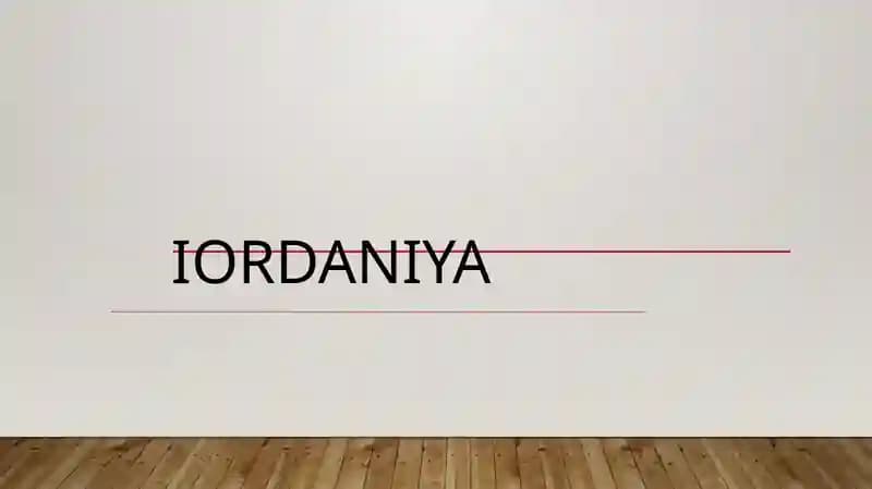 Iordaniya