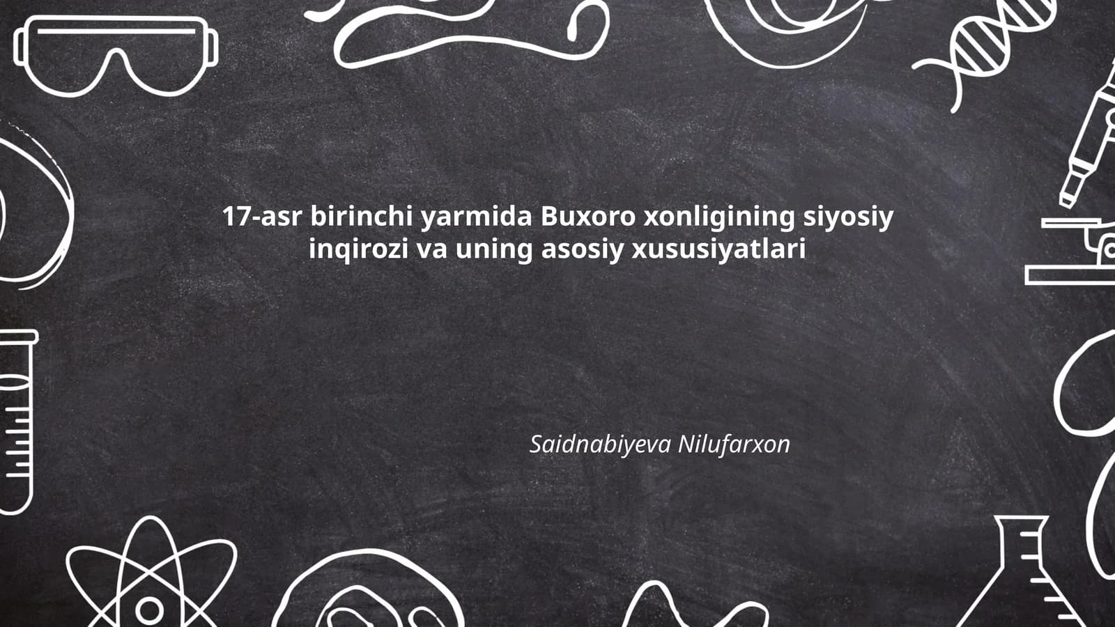 Buxoro xonligining siyosiy inqirozi va uning asosiy xususiyatlari