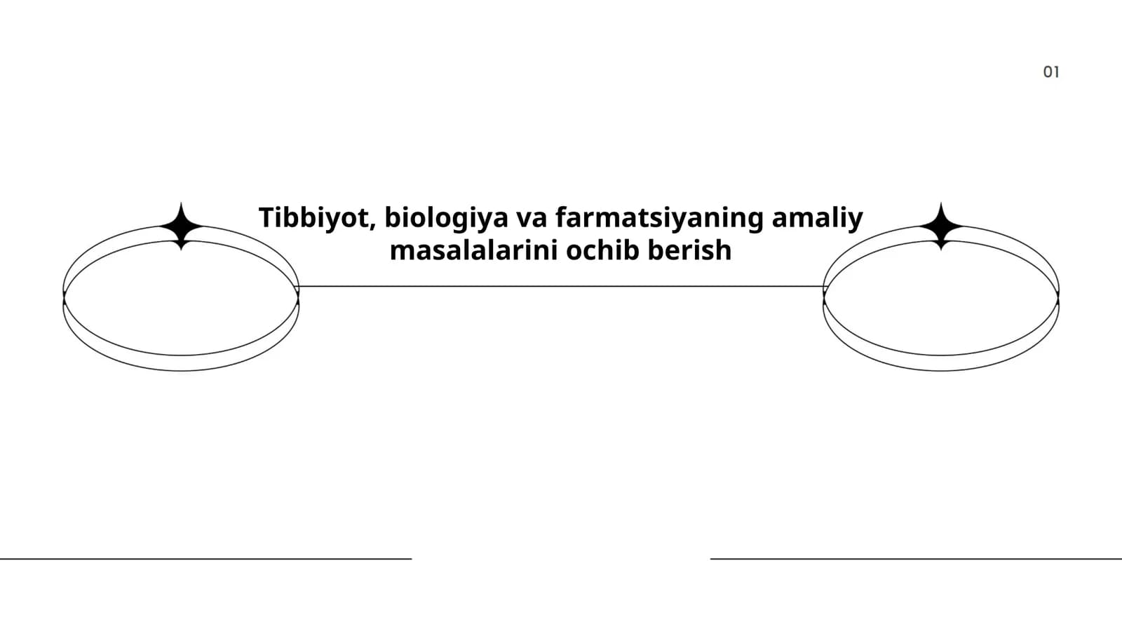 Tibbiyot, biologiya va farmatsiyaning amaliy masalalarini ochib berish