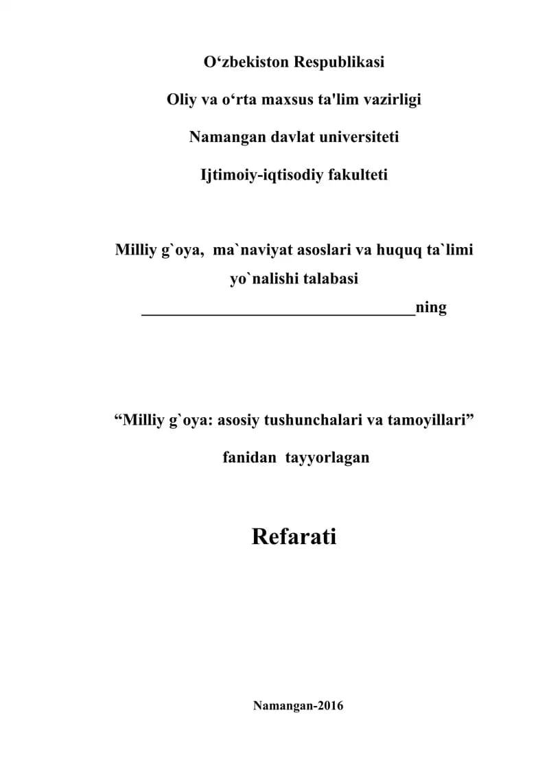 MUSTAQILLIK YILLARIDA MILLATLARARO     MUNOSABATLARNI YAXSHILASHGA BO‘LGAN E'TIBORNING ORTIB BORISHI