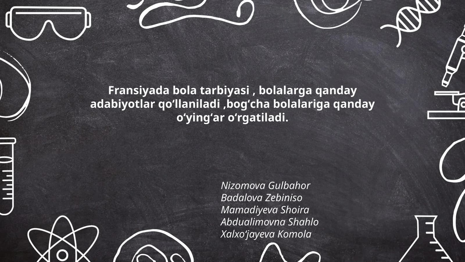 Fransiyada Bola Tarbiyasi