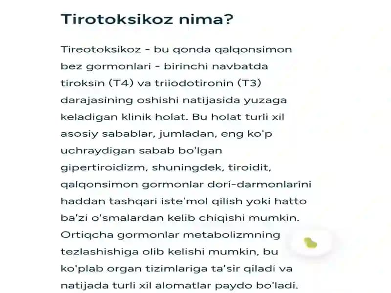 Tireotoksikoz