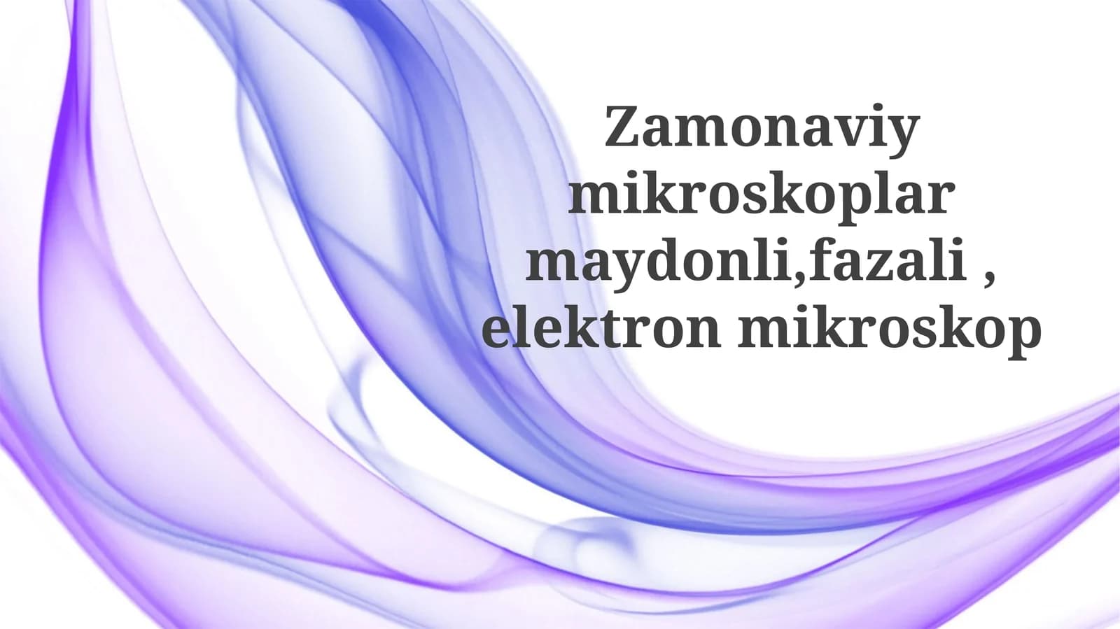 Elektron Mikroskopiyasi: Printsiplari va Qo'llanilishi