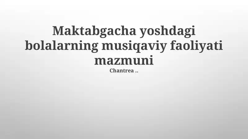 Musiqiy hikoya