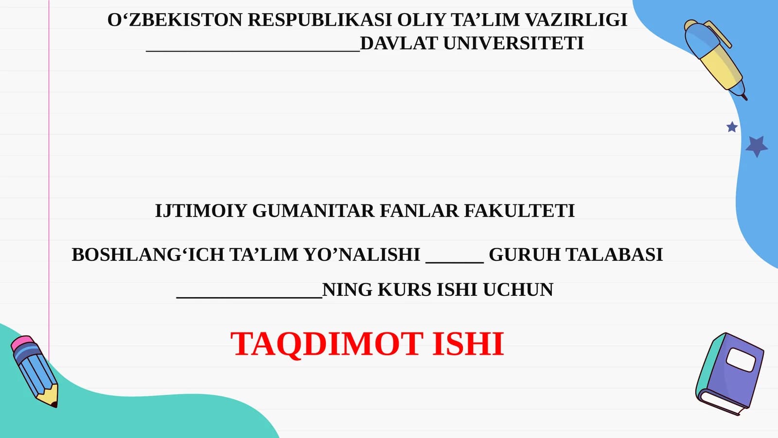 Boshlang'ich sinflarda matematikadan og'zaki va yozma hisoblashga doir didaktik o'yinlar tizimini ishlab chiqish metodikasi (2-sinf misolida)
