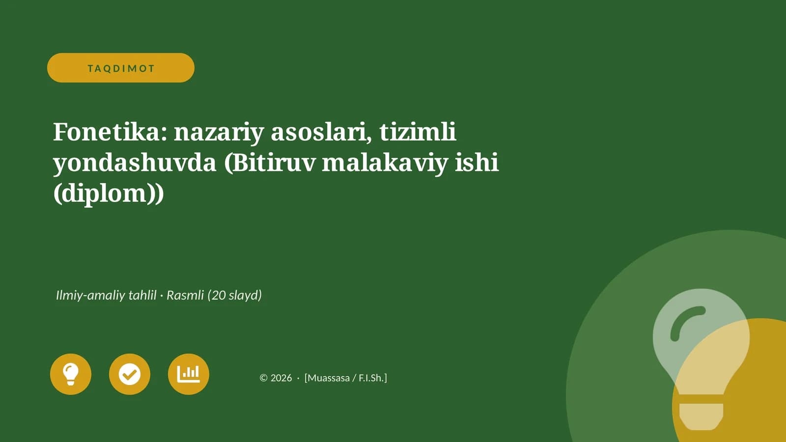 Fonetika: nazariy asoslari, tizimli yondashuvda