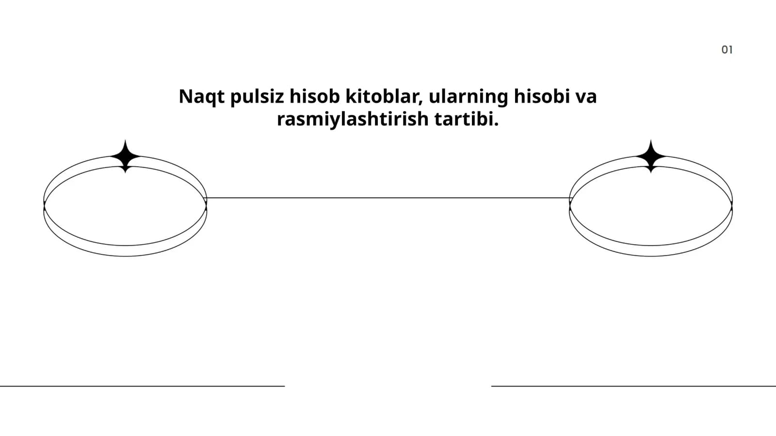 Naqt pulsiz hisob kitoblar, ularning hisobi va rasmiylashtirish tartibi