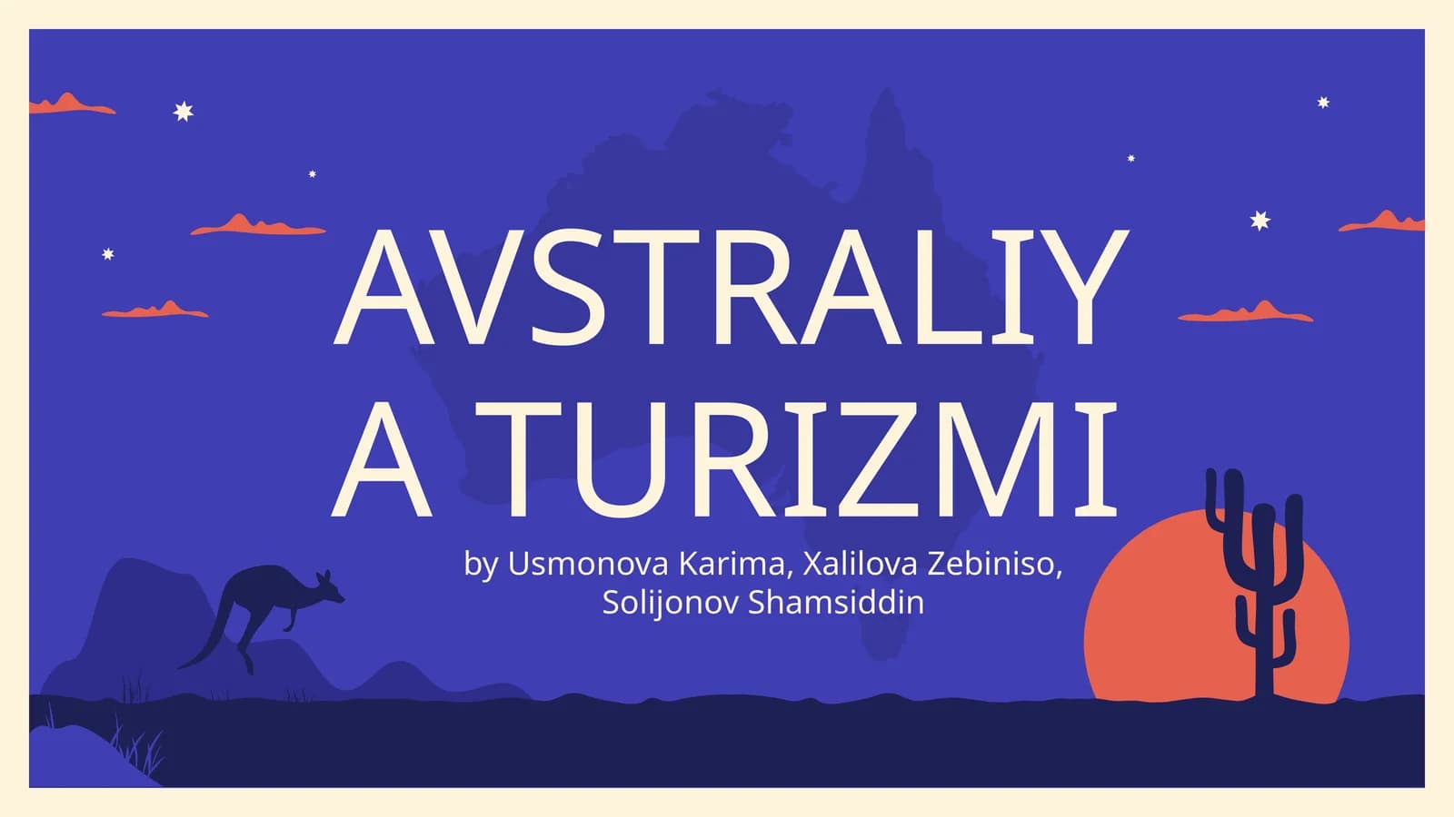 AVSTRALIYA TURIZMI